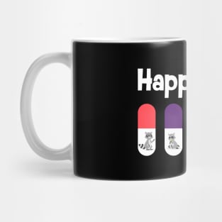 Happy Pills Raccoon Lover Mug